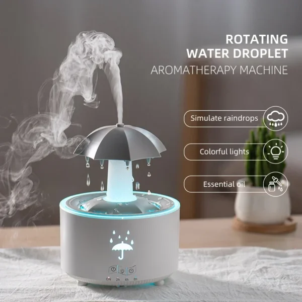Creative Umbrella Water Drop Air Humidifier - Image 3