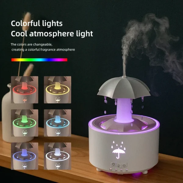 Creative Umbrella Water Drop Air Humidifier - Image 2