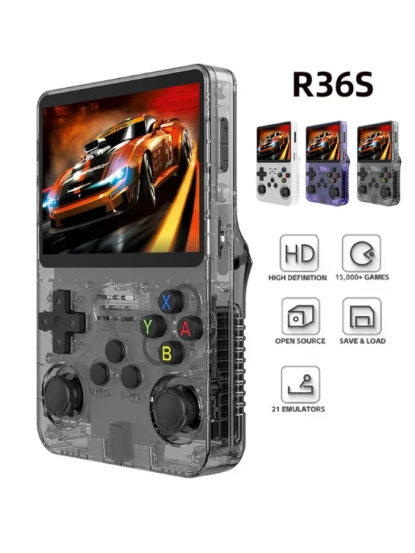 R36S Retro Handheld Video Game Console - Image 6