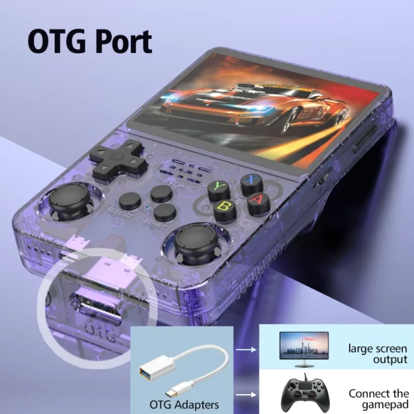 R36S Retro Handheld Video Game Console - Image 4